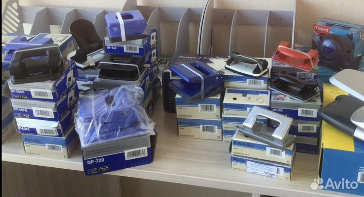 Дыроколыи степлеры Kangaro (Япония)