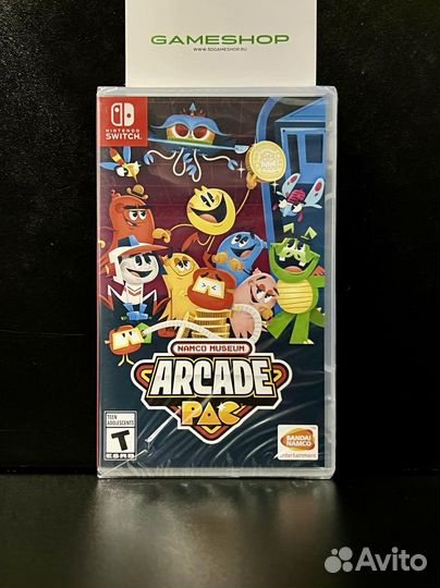 Namco Museum Arcade Pac Switch