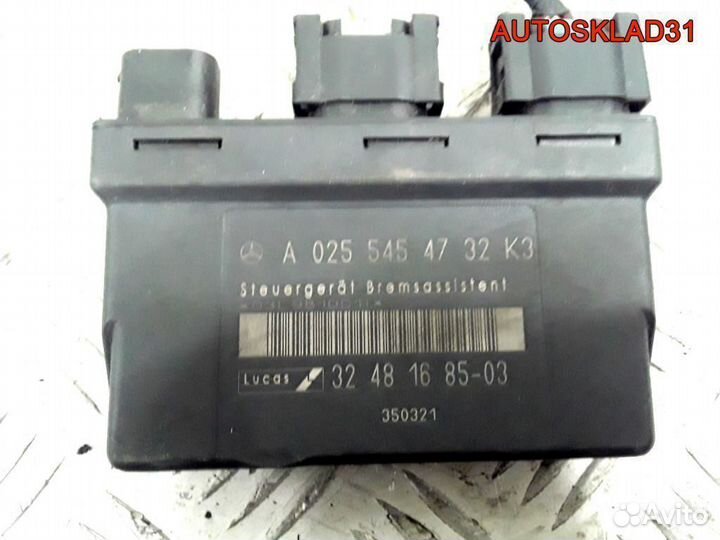 Блок электронный BAS Mercedes Benz W210 0255454732