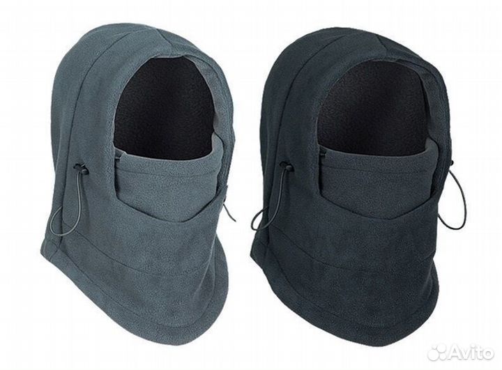 Ветрозащитная шарф-шапка. (Балаклава)