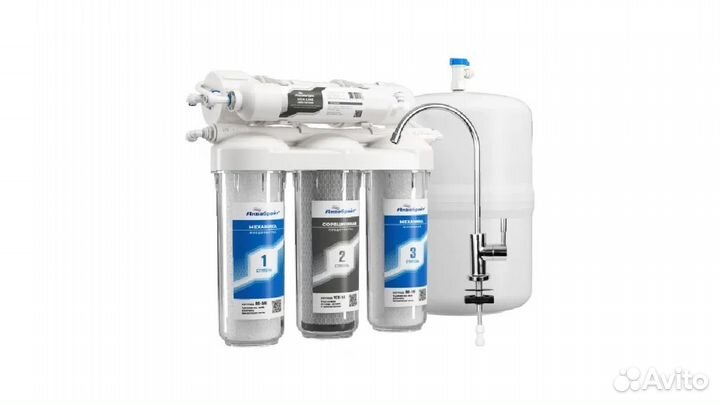 Система с обратным осмосом аквабрайт абф осмо 5