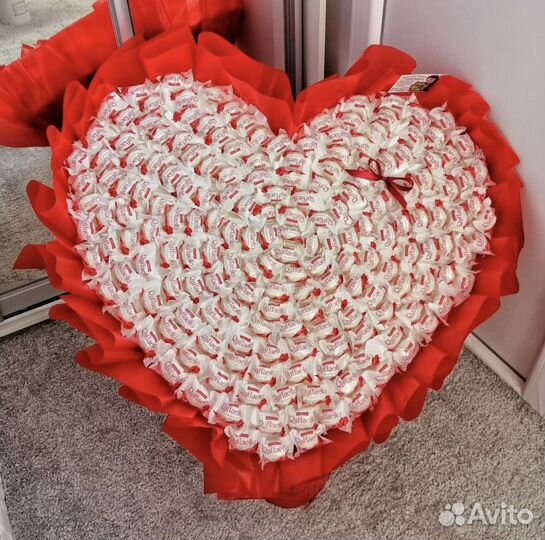 Съедобный сладкий букет xl из рафаэло