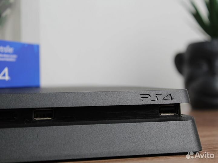 Sony playstation 4 ps4 slim + новый геймпад