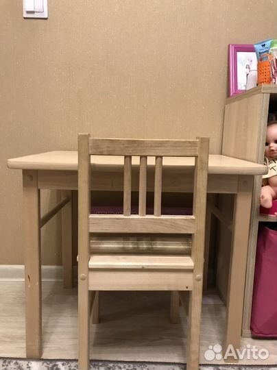 Детский стол и стул