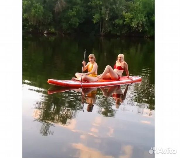 Сап доска sup board двухслойная 350 подарок новая