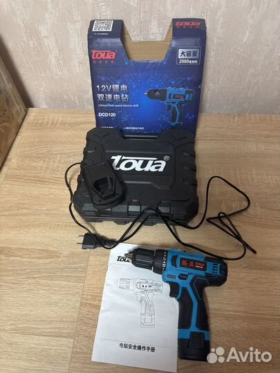 Шуруповерт toua 18 н.м. 12v