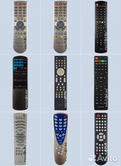 Пульты ду для телевизоров Supra, Mystery и др