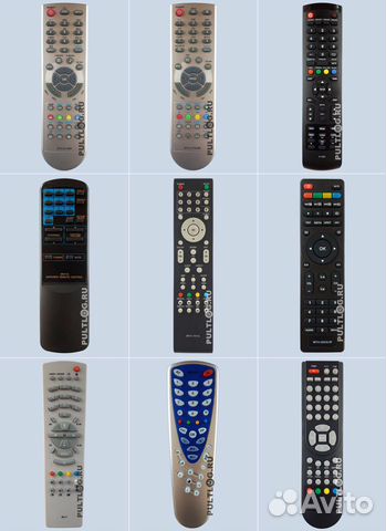 Пульты ду для телевизоров Supra, Mystery и др