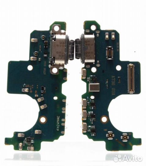 Шлейф Samsung A736B (A73 5G) (плата) Разъем зарядк