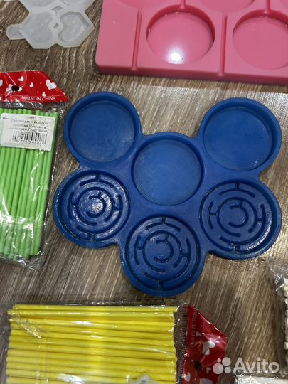 Силиконовые формочки для леденцов