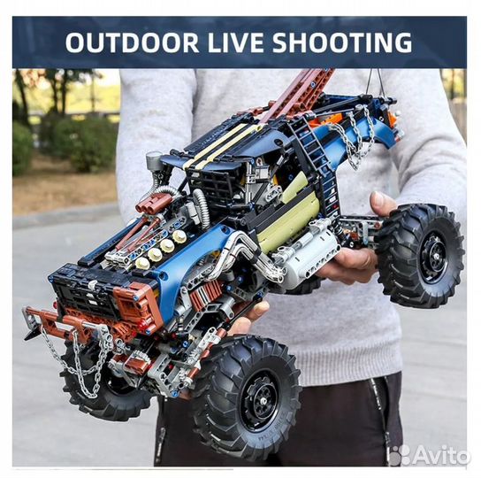 Конструктор mould king 18006 Эвакуатор монстр-трак