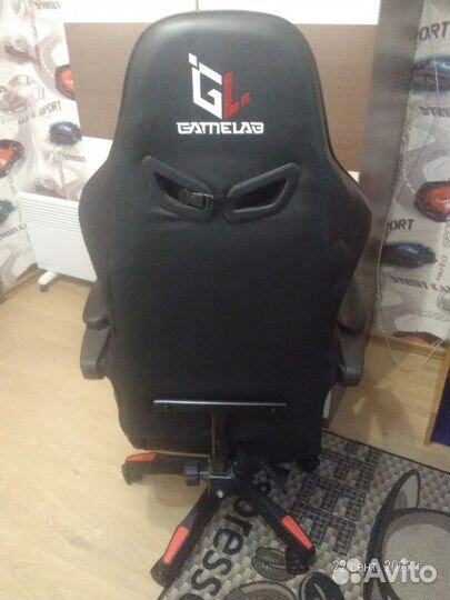 Игровое кресло gamelab tetra, Red