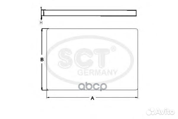 Фильтр салона SCT SA-1224 SA1224 SCT