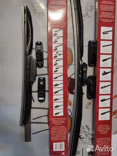 Щетки стеклоочистителя 650 и 350 мм (две штуки)