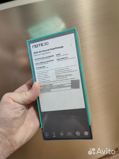 Infinix Note 30, 8/256 ГБ