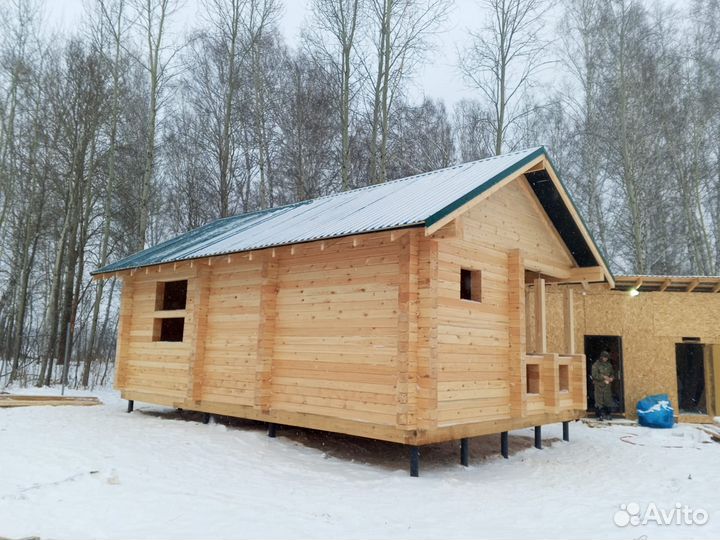 Профилированный брус 150, 200 от производителя