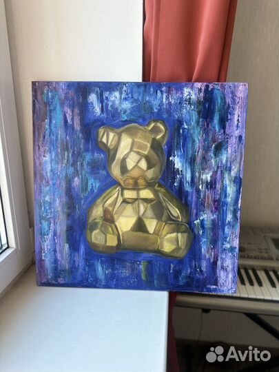 Картина маслом на холсте 50х50