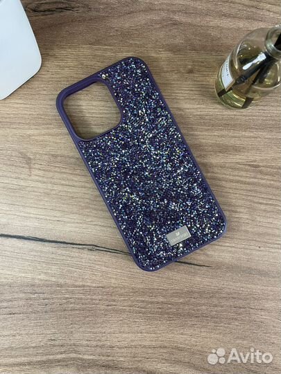 Чехол Swarovski на iPhone 14 Pro Max Оригинал