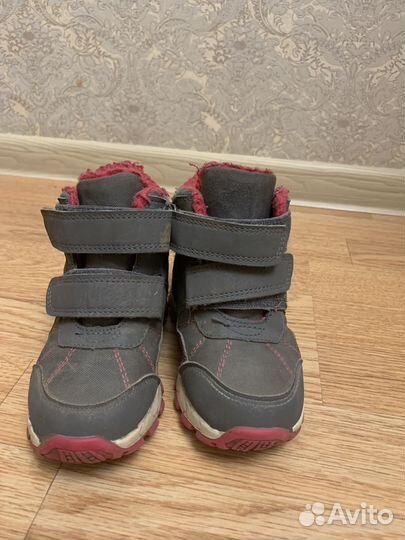 Утепленные ботинки 27