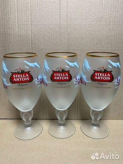 Бокалы stella. artois