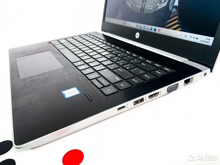 Ноутбук HP Core i3/8Gb/SSD 128/Рассрочка