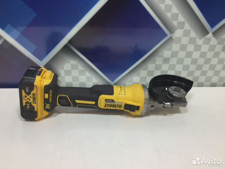 Шлифмашина угловая аккумуляторная Dewalt DCG 405 F