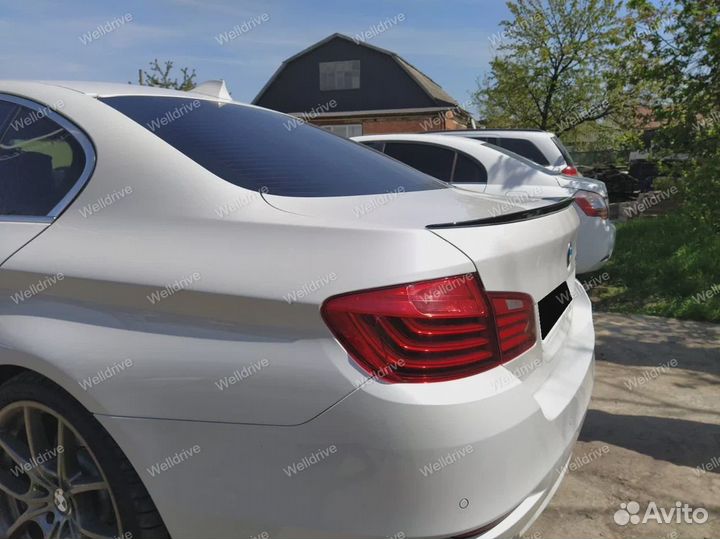 Спойлер на багажник BMW 5 F10 M5 стиль черный