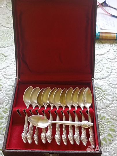 Мельхиор ложки, вилки