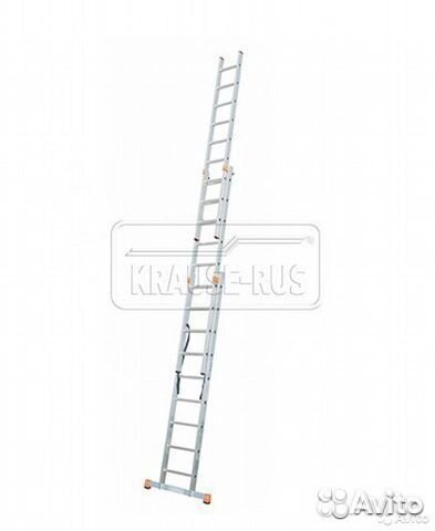 Трехсекционная лестница Krause Tribilo 3х12 120953