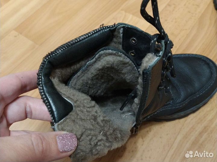 Ботинки зимние кожаные Bürgers 34 размер