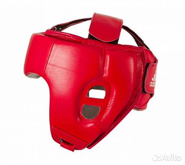 Шлем боксерский aiba красный aibah1