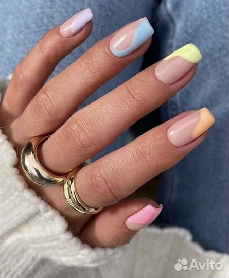 Комбинированный маникюр