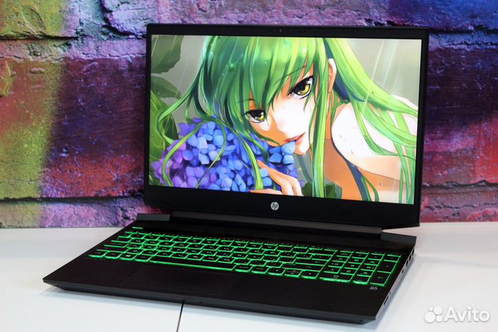 Мощный игровой Ноутбук HP GTX 1650 (4gb) Ryzen 5