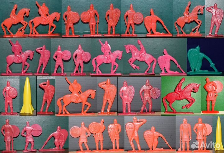 Солдатики СССР Донской поход,аланы и другие