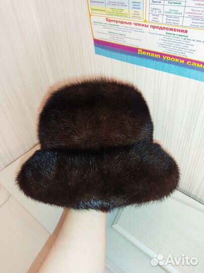 Норковая шляпка / шляпа / шапка