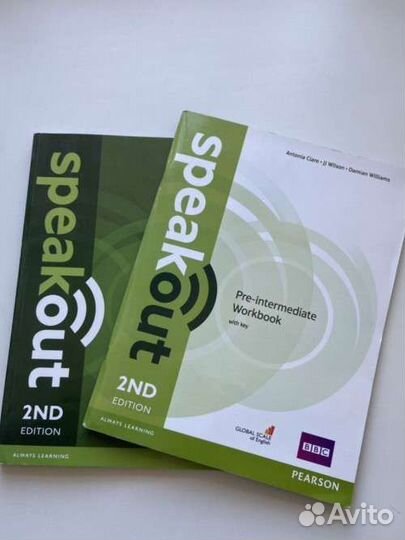 Учебник + рабочая тетрадь Speak out pre-int
