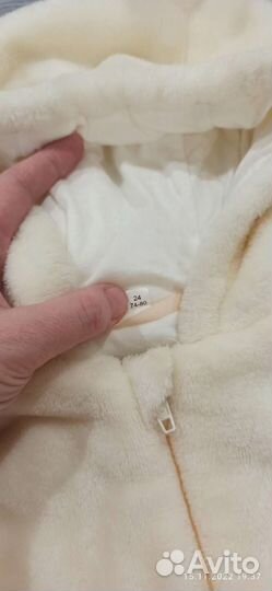 Комбинезон плюшевый 74