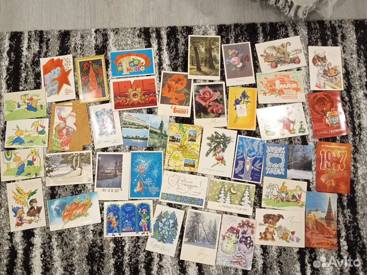 Чистейшие советские открытки коллекция