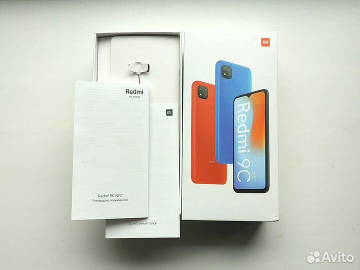 Коробка от телефона redmi 9c 64 gb