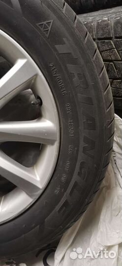 Диски R16 5X114.3, с новой резиной