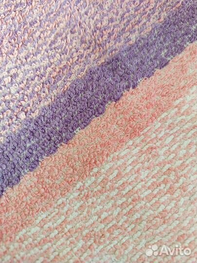 Махровая простынь без резинки 184х130