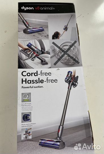 Коробка Dayson V8 оригинал