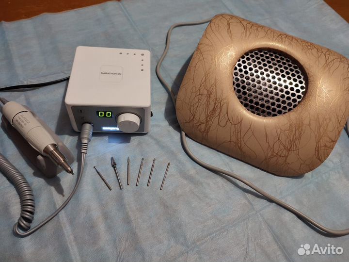 Аппарат для маникюра и пылесос