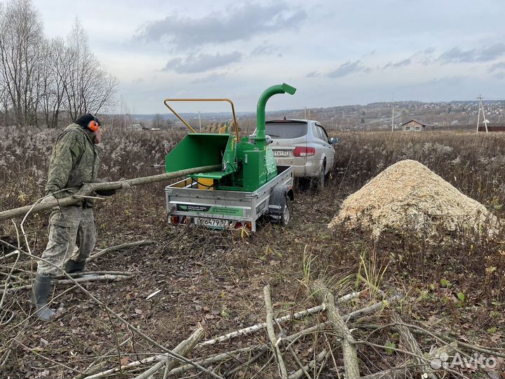 Измельчитель веток в аренду
