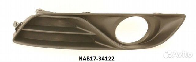 Заглушка переднего бампера nissan sentra B17 14-17