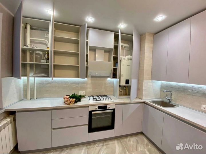 Кухня на заказ из мдф под ключ