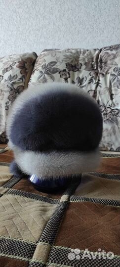 Шапка норковая женская 56