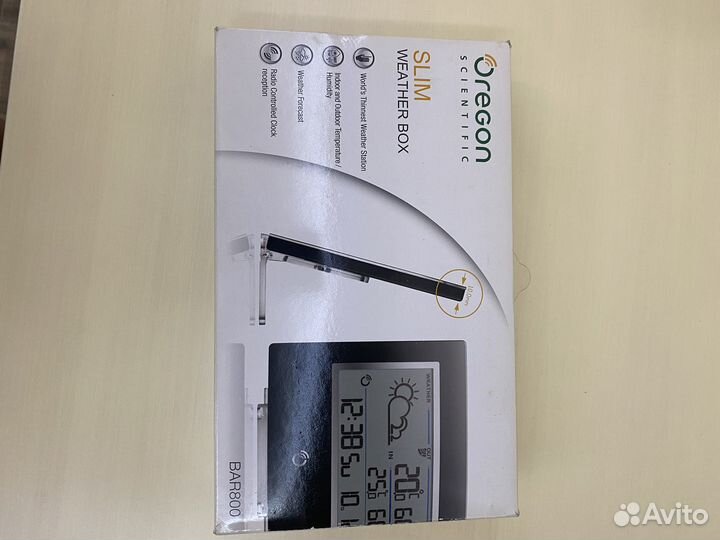 Oregon Scientific BAR800 Black weather station