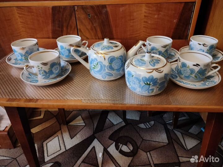 Кофейный сервиз вербилки СССР