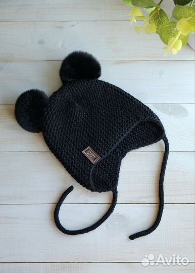 Шапка для ребенка/шапка детская 48-50см